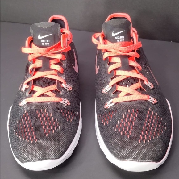 Nike Shoes - Nike Free TR Fit 5 Black and Red Sneakers size 8 pre owned good condition
